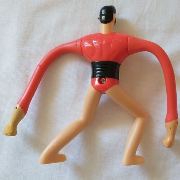 DC COMICS Plastic Elastic Man McDonalds Justice League Action Figure Cake Topper - Picture 3 of 12